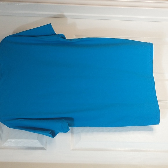 NWT size medium ladies blue Boston terrier short sleeve T-shirt excellent cond. - Picture 6 of 6